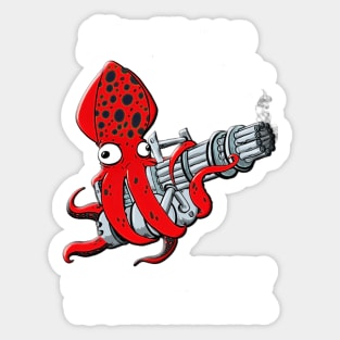 Squid Hunters WA Team Sticker